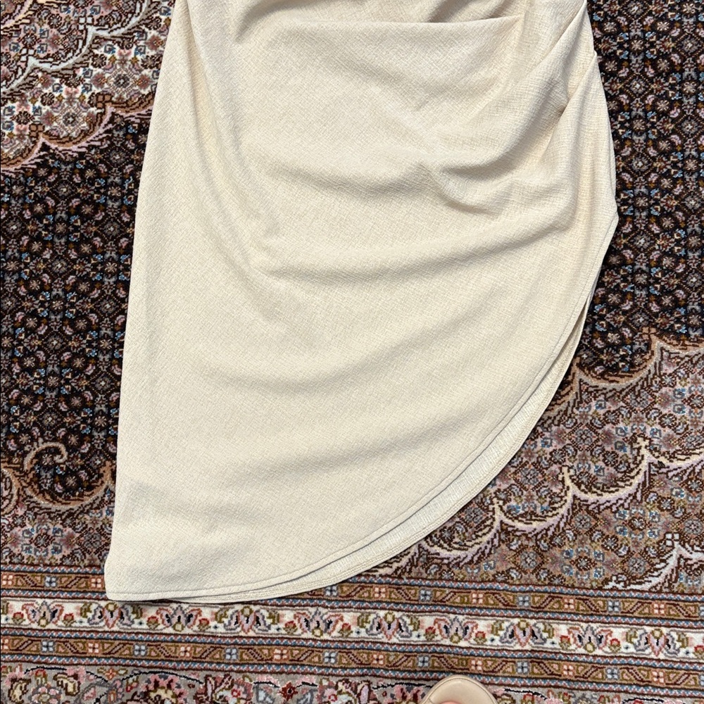 Mango Cream Midi Dress - Picture 3 of 7